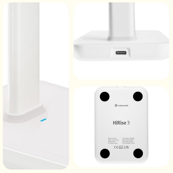 Image du produit TwelveSouth HiRise 3 Blanc (10 W)