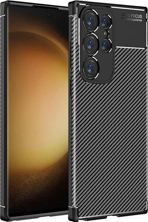 Immagine prodotto Screenguard Custodia TPU Carbon Design (Samsung Galaxy S23 Ultra)