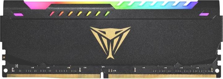 Actual product image Patriot DDR4 PC3600 64GB (2x32) Viper Steel RGB (2 x 32GB, 3600 MHz, DDR4-RAM, DIMM)