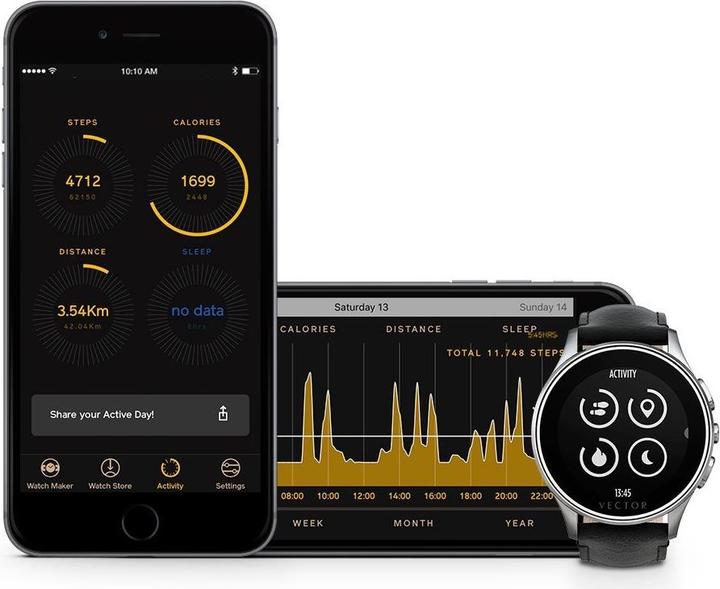 Produktbild Vector Luna Smart Watch (46 mm)