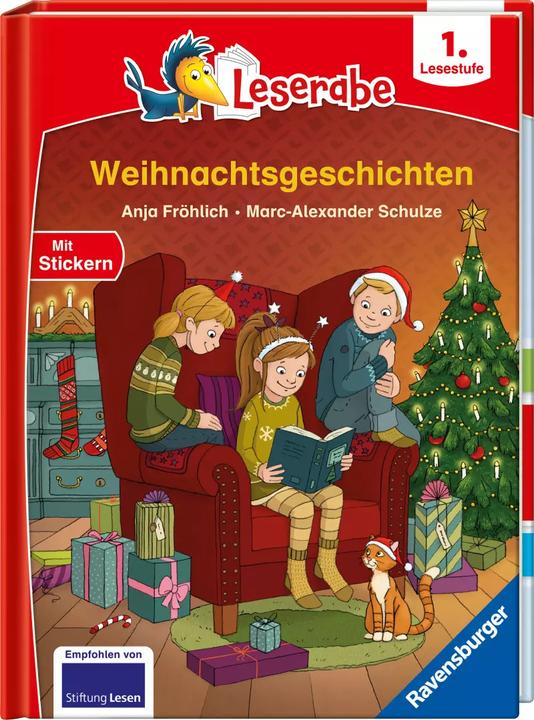 Produktbild Ravensburger Weihnachtsgeschichten - Leserabe ab 1. Klasse - Erstlesebuch für Kinder ab 6 Jahren (Deutsch, Anja Fröhlich, Marc-Alexander Schulze, 2023)