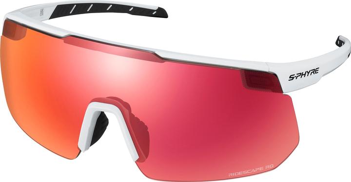 Shimano Unisex Brille S-PHYRE RD m (Matte Extra White, Matte Extra White)