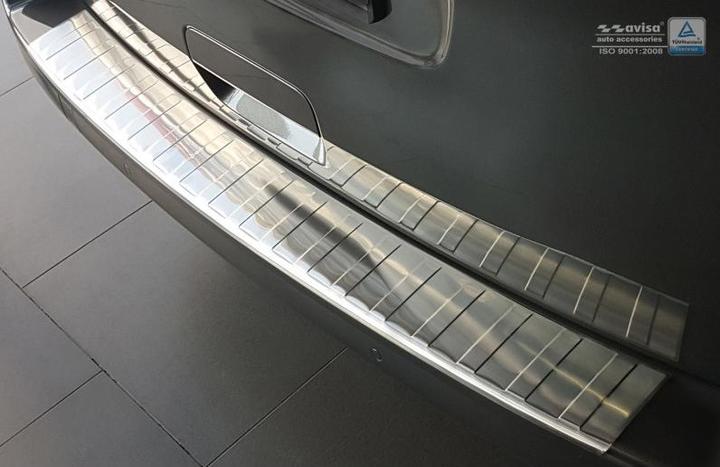 Produktbild ProPlus Edelstahl Ladekantenschutz für Citroen Spacetourer, Jumpy / Opel Vivaro / Peugeot Traveller / To... (Heck, Hochformat)