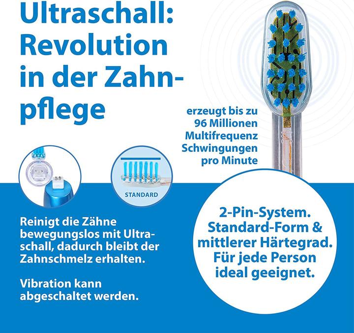Actual product image Emmi-dent Ultrasonic toothbrush (Ultrasonic toothbrush)