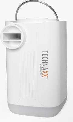 Technaxx Mini-Akku-Luftpumpe mit LED-Lampe