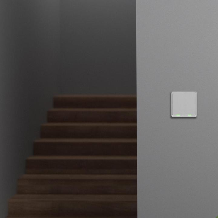 Actual product image Tesla Solar TESLA Smart Home Smart Switch Dual Zigbee (Switch actuator)