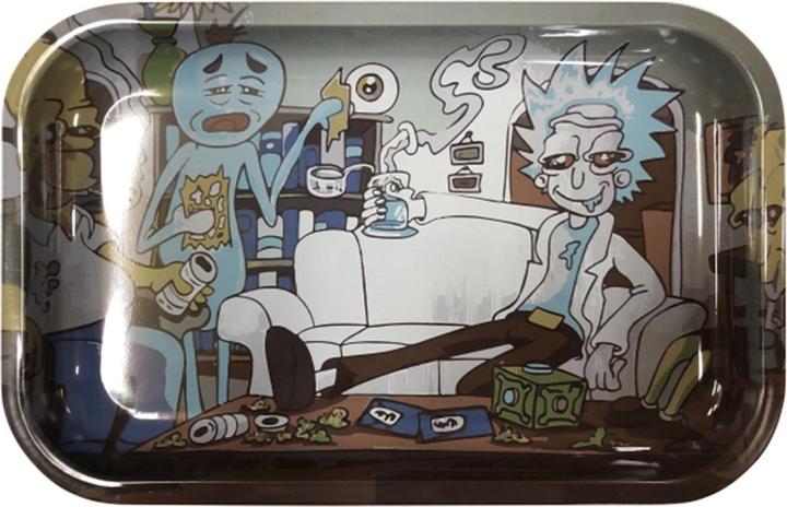Plantasur Rolling Tray M Rick and Morty Simpsons 175 x 275mm