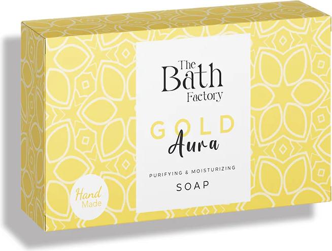 Actual product image The Bath Factory Hand Gesichts und Körperseife Gold Aura