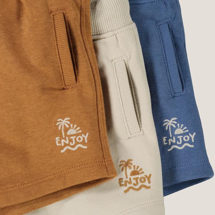Immagine prodotto La Redoute Collections Pantaloncini Sweatware 3-Pack (86)