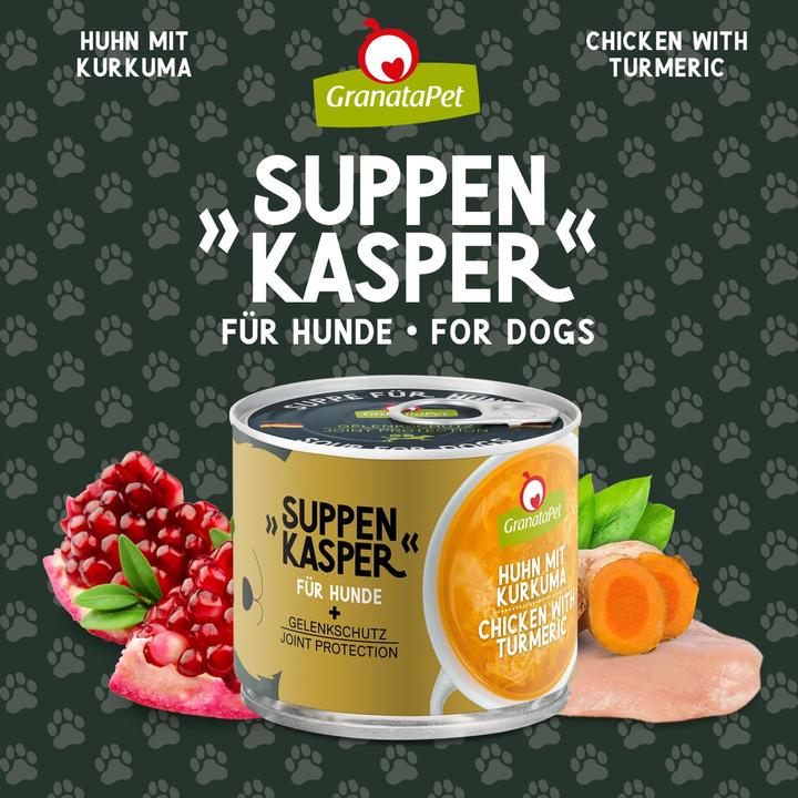 Image du produit Granatapet Suppenkasper Hund Huhn mit Kurkuma (Adulte, 1 pcs, 140 g)