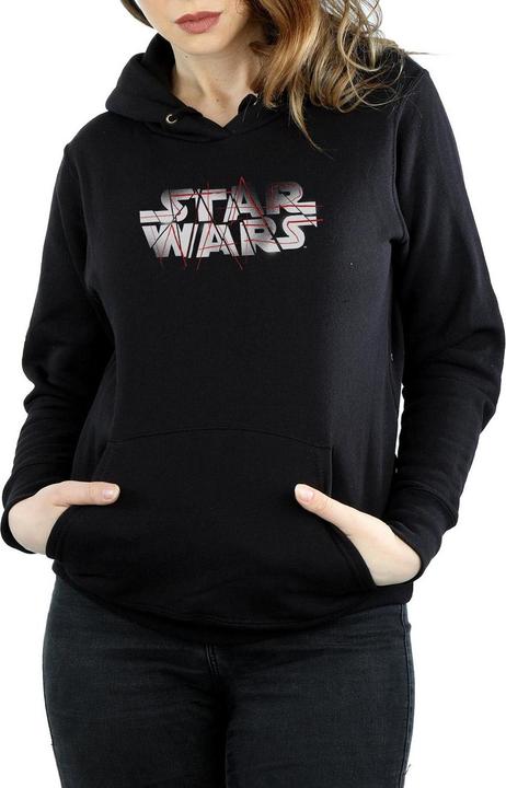 Produktbild Star Wars The Last Jedi Spray Logo Kapuzenpullover (S)