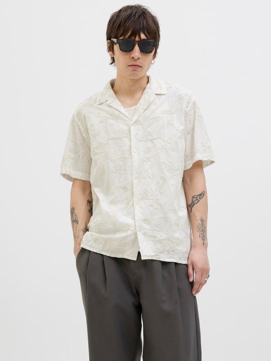 Actual product image Jack & Jones Jprblaluca Emboridery S/S Shirt (M)