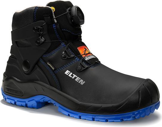 Actual product image Elten RENZO Biomex GTX BOA® blue Mid ESD S3 safety lace-up boot size 43 (43)
