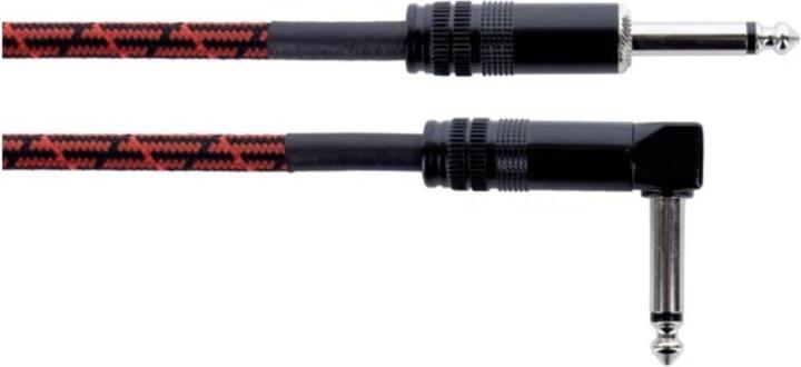 Produktbild Cordial EI 3 PR-TWEED-RD Instrumenten Anschlusskabel (1x Klinkenstecker 6.3 mm ( (3 m, 2.5mm)