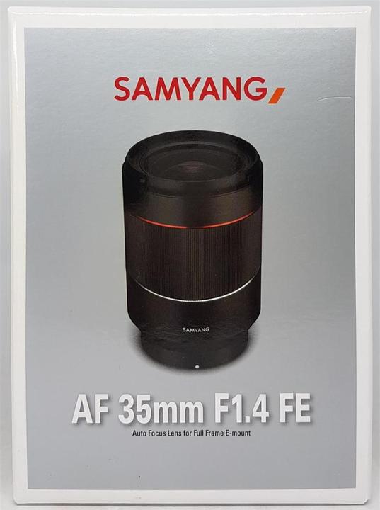 Produktbild Samyang AF 35mm F/1.4 FE, Sony E-Mount (Sony E, APS-C / DX, Vollformat)