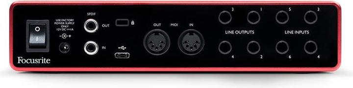 Actual product image Focusrite Scarlett 8i6 3rd gene (USB)