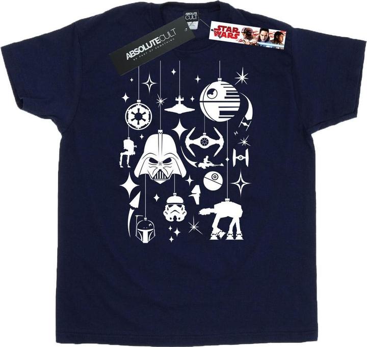 Produktbild Star Wars Christmas Decorations TShirt (L)