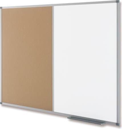 Actual product image Nobo Combination Noticeboard (Combination board, 90 x 60 cm)
