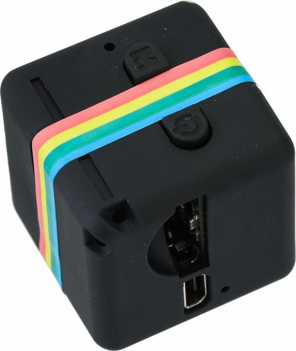 Immagine prodotto PhoneLook Fotocamera cubica ultra compatta da 12MP Registrazione video Full HD 1080p incl. supporto (30p)
