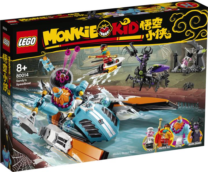 Immagine prodotto LEGO Il motoscafo di Monkie Kid Sandy (80014, LEGO Monkie Kid)
