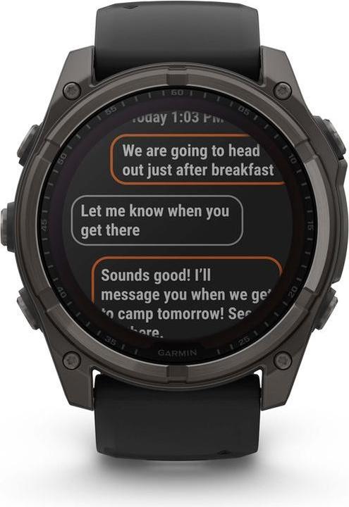 Immagine prodotto Garmin Fenix 8 Solar Sapphire Titanium (51 mm)