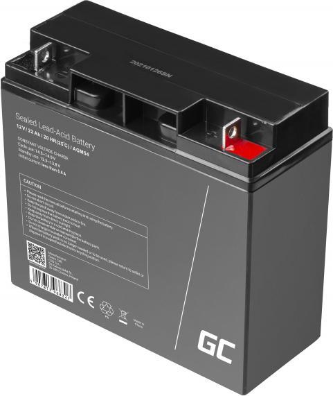 Actual product image GreenCell AGM Battery Lead Acid VRLA - 12V - 22Ah (12 V, 22 Ah)