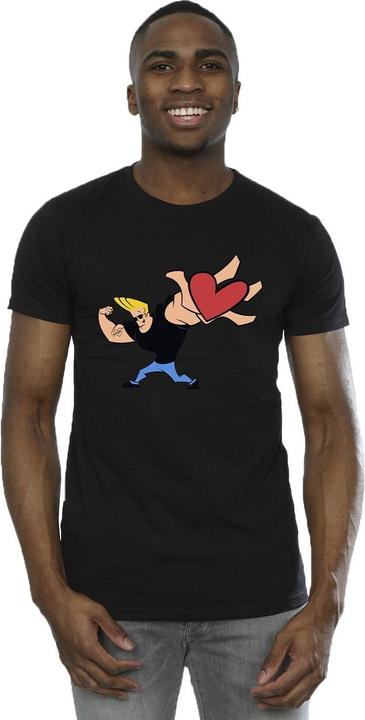 Produktbild Johnny Bravo Heart Present TShirt (S)