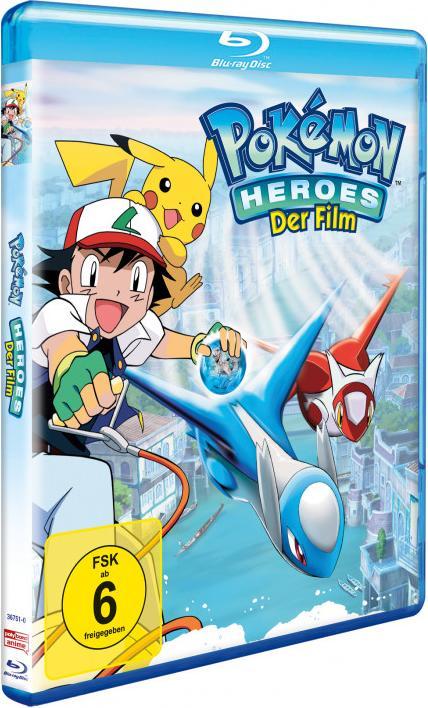 Pokemon Heroes - Le film (Blu-ray, 2002, Allemand)