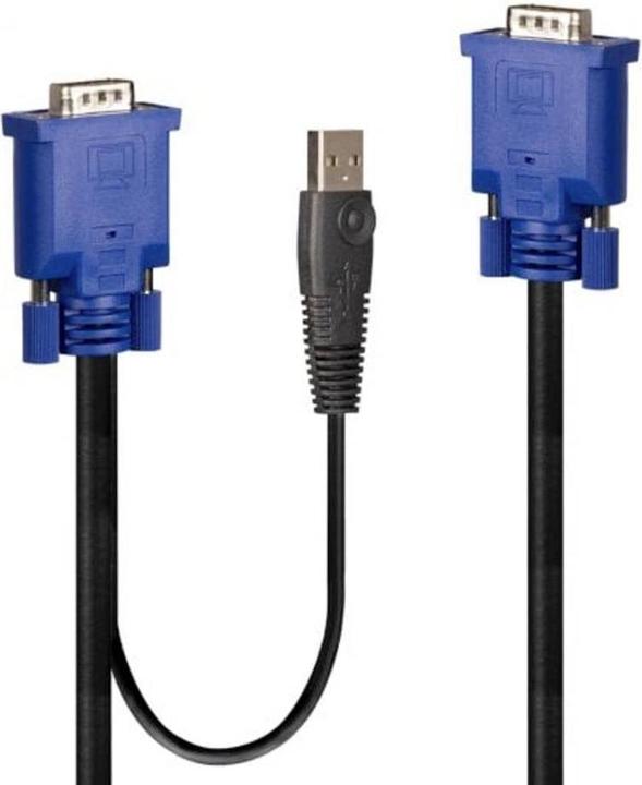 Image du produit Lindy Câble combiné KVM et USB 3m Câble VGA KVM Combo avec USB