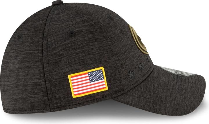 Actual product image New Era 39Thirty NFL Salute to Service Green Bay Packers Cap (S, M)