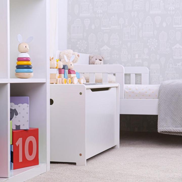 Image du produit Bigjigs Caisse à jouets en bois Tidlo Blanc