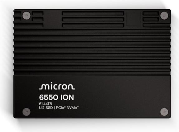 Image du produit Micron 6550 ION NVMe U.2 SSD (30720 Go, 2.5")