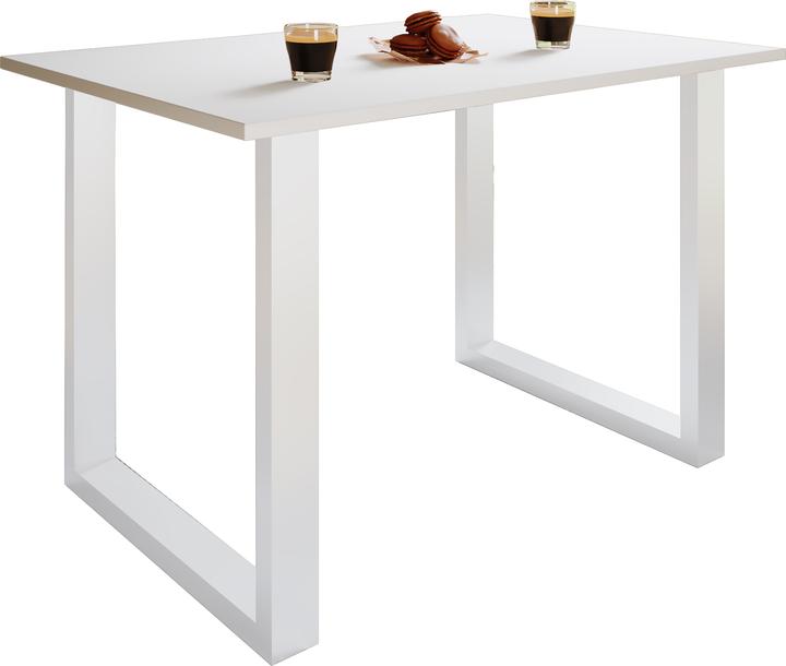 Immagine prodotto VCM Mobili per ufficio Scrivania Lona U Alu Bianco (140 x 50 x 76 cm)