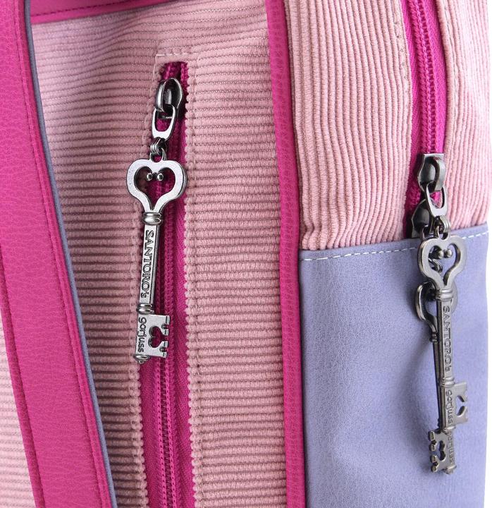 Image du produit Gorjuss Sac à dos Cheshire cat Rose Violet (27 x 10 x 37 cm)
