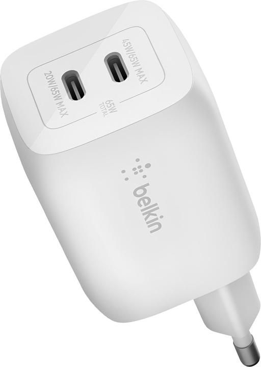 Productafbeelding Belkin Boost Charge Pro 2-Port GaN Charger (65 W)