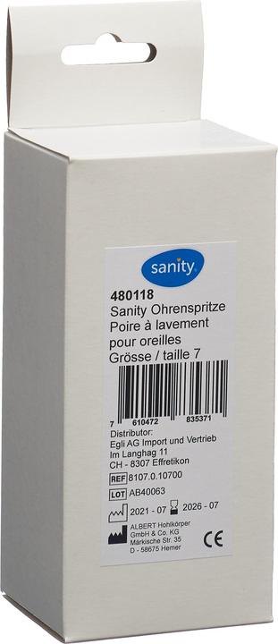 Produktbild Sanity Ohrspritze