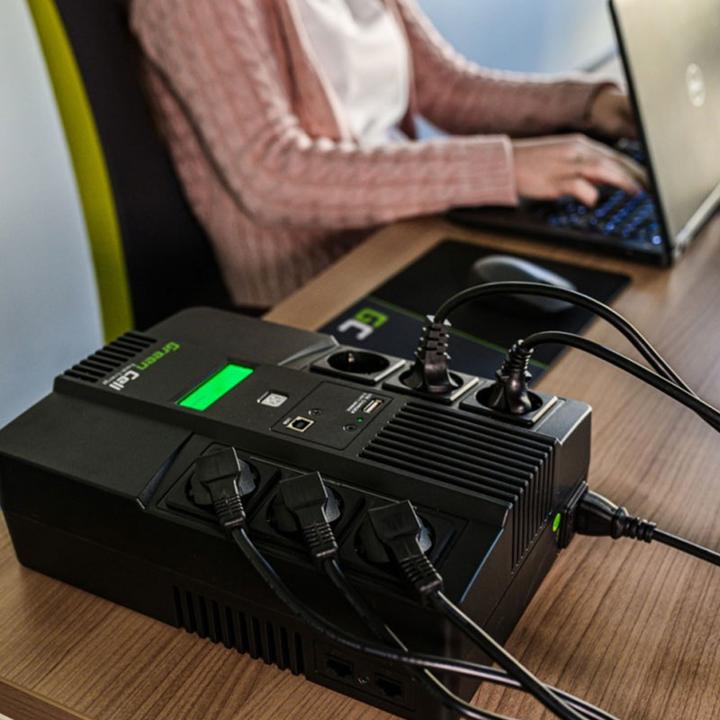 Immagine prodotto GreenCell Cell UPS06 Gruppo di continuità (UPS) Line-Interactive 999 VA 6 uscite AC (360 VA, 600 W, Interattivo linea UPS)