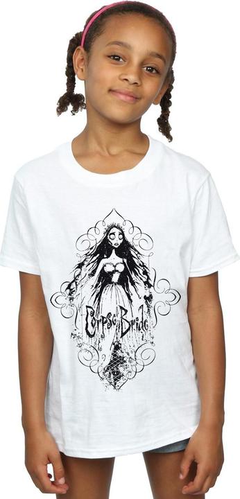 Produktbild Corpse Bride Sketched Bride TShirt Mädchen (152, 158)