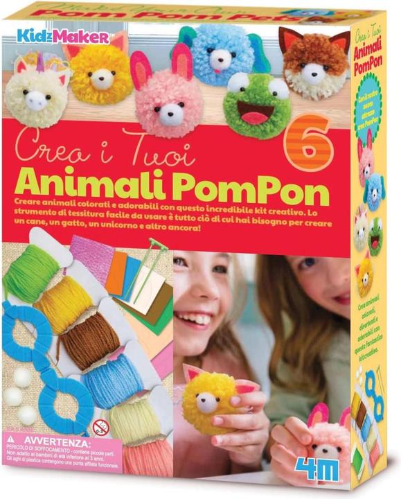 Image du produit 4M Crea i tuoi Animali Pompon