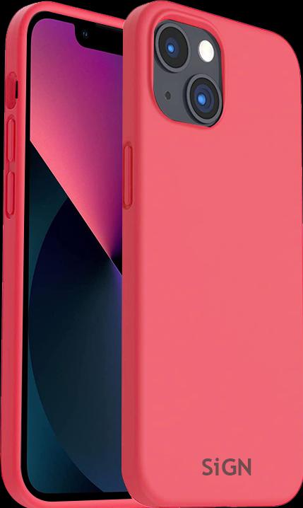 Produktbild SIGN Liquid Silicone Case for iPhone 14 Plus - Watermelon Red (Apple iPhone 14 Plus)