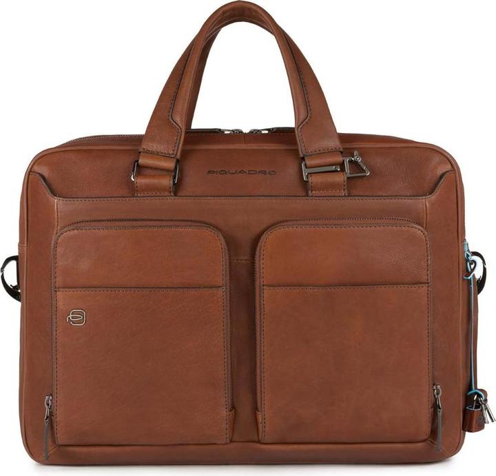 Actual product image Piquadro Two Handles Briefcase (15")