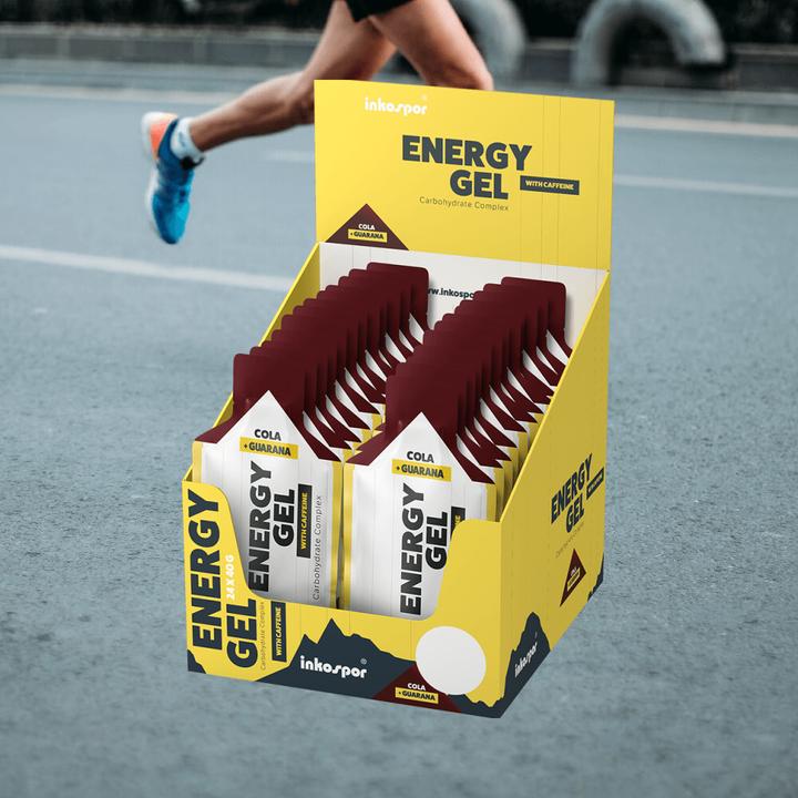Immagine prodotto Inkospor X-Treme Energy Gel, 24 bustine da 40 g (Cola, 24 pz., 1169 g)