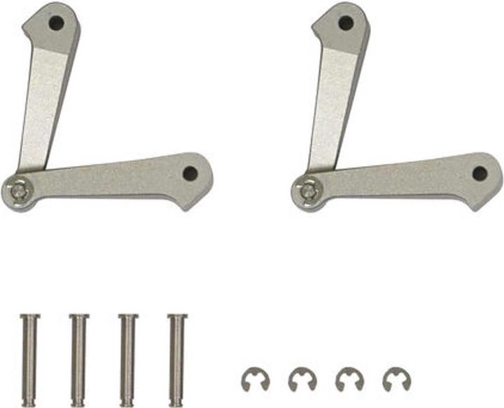 Actual product image E-Flite retract c-clips, pins and hinge set fw190a 1.5m