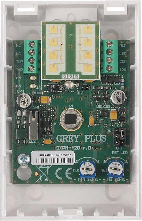 Actual product image Satel Dual Technology Detector: Microwave + Pir Gray (10 m)
