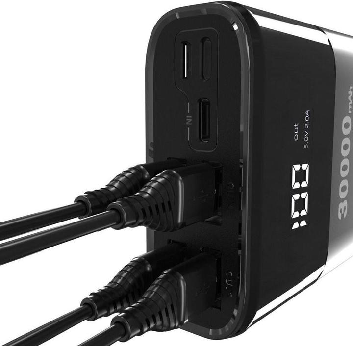 Actual product image Dudao External battery (30000 mAh, 111 Wh)