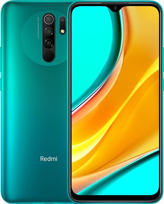 Xiaomi Redmi 9 (32 GB, Ocean green, 6.53", Dual SIM, 13 Mpx, 4G)