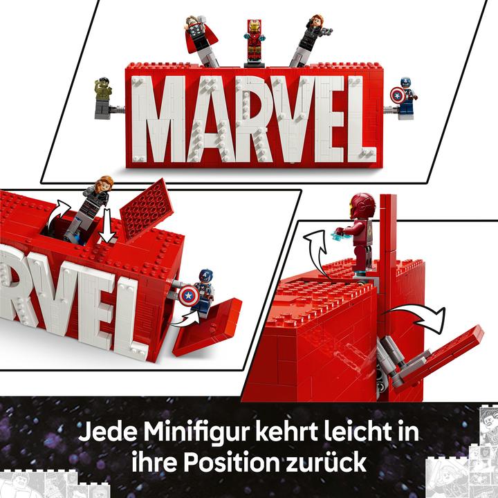 Actual product image LEGO Logo & Minifiguren (76313, LEGO Marvel)