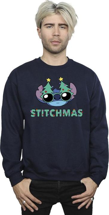 Image du produit Disney - Sweat LILO & STITCH STITCHMAS GLASSES - Homme (XXL)