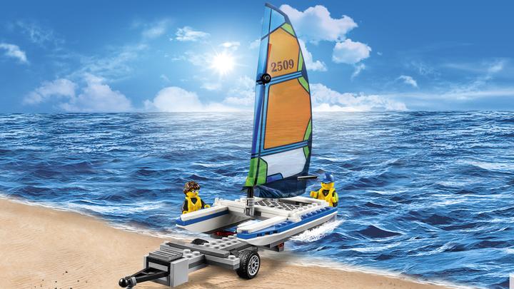 Actual product image LEGO Off-road vehicle with catamaran (60149, LEGO City)