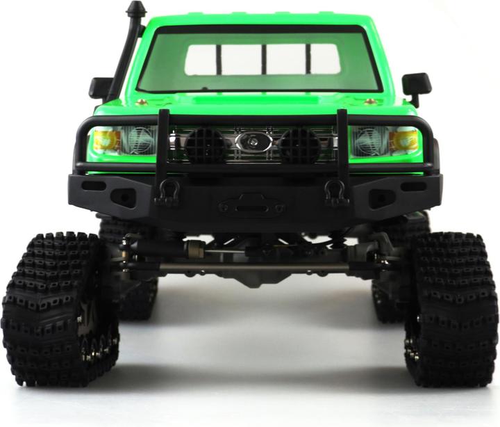 Actual product image Amewi AMXRock RCX8PT Electric Brushed Crawler Chain 1:8 RTR green (ARR Almost Ready to Run)